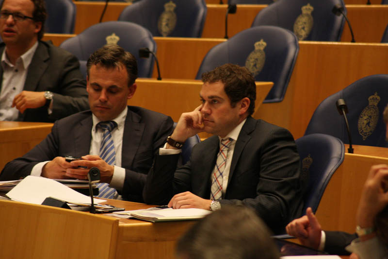 Debat Europa in Tweede Kamer. foto Erik Eggens