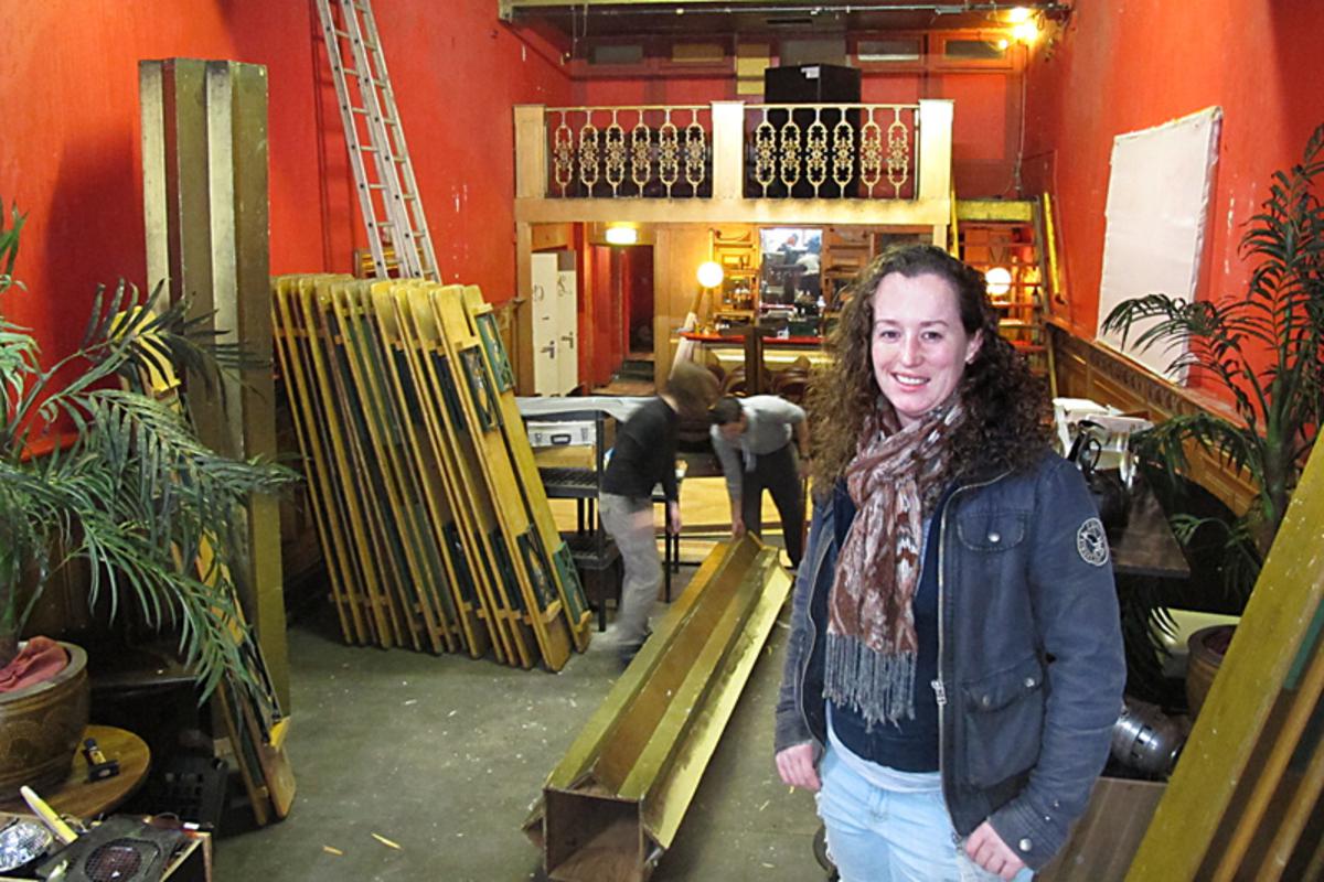 Linda Verhagen is vanaf 1 januari de nieuwe uitbaatster van Café De Boulevard. foto Wijnand Nijs