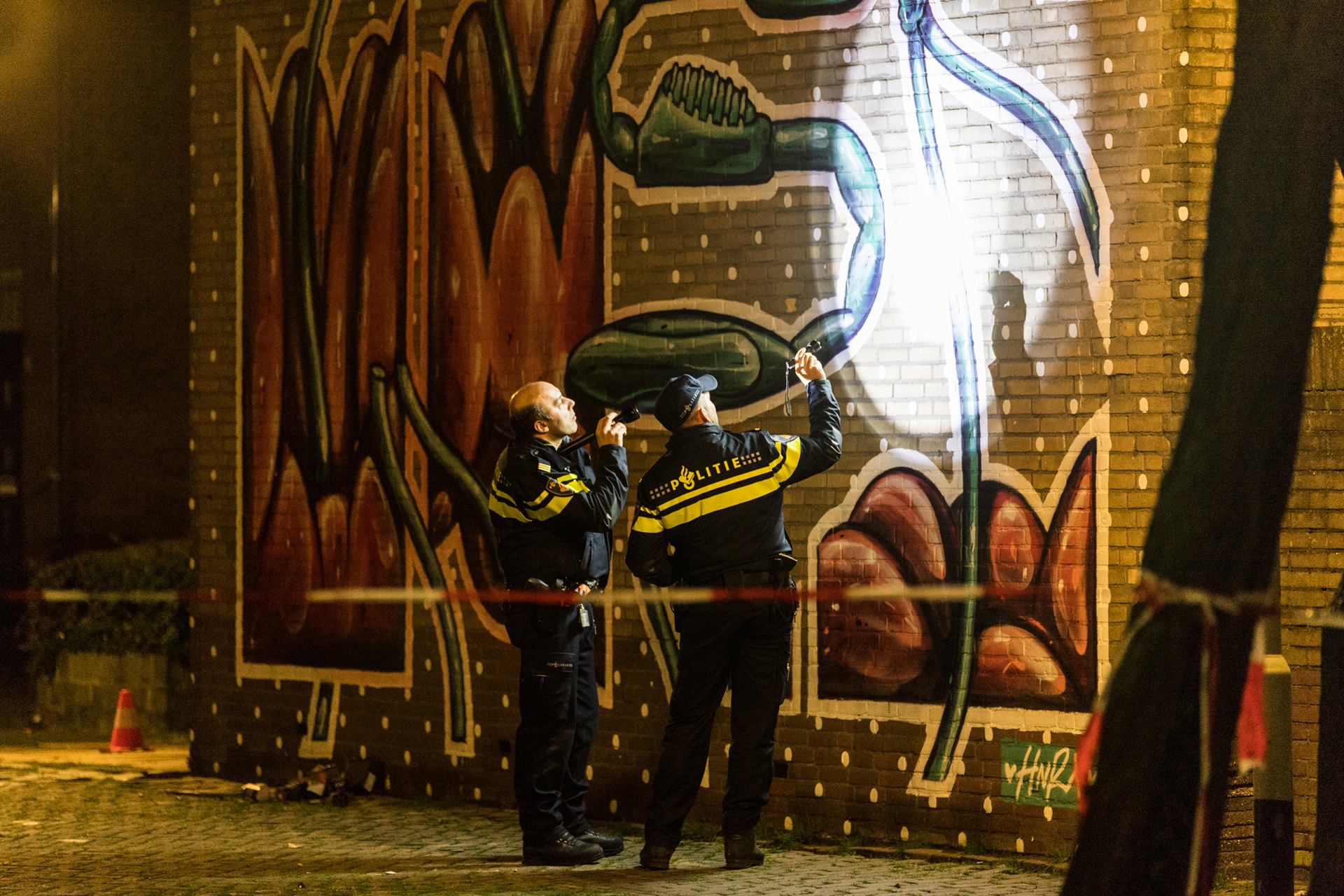 Twee huizen in de Hagehof en de Ahornstraat zijn in de nacht van vrijdag op zaterdag beschoten, even later brandde een auto uit aan de Ambachtenlaan.