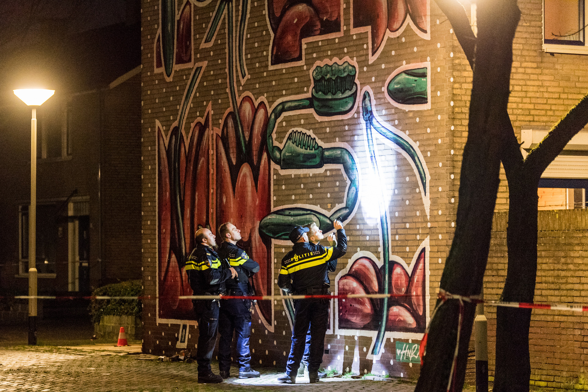 Twee huizen in de Hagehof en de Ahornstraat zijn in de nacht van vrijdag op zaterdag beschoten, even later brandde een auto uit aan de Ambachtenlaan.
