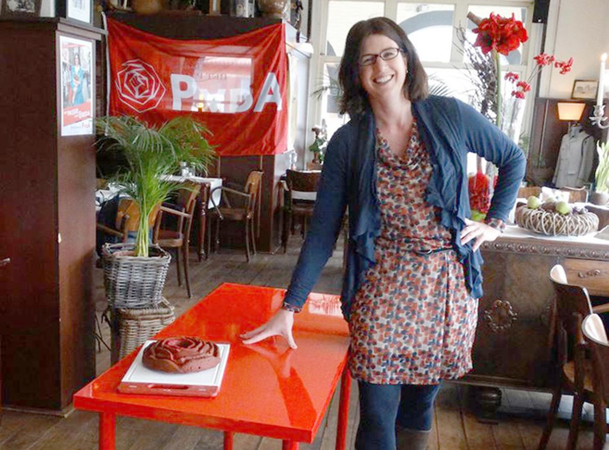 PvdA-lijsttrekker Miriam Haagh gaat de stad in om te praten met Bredanaars.