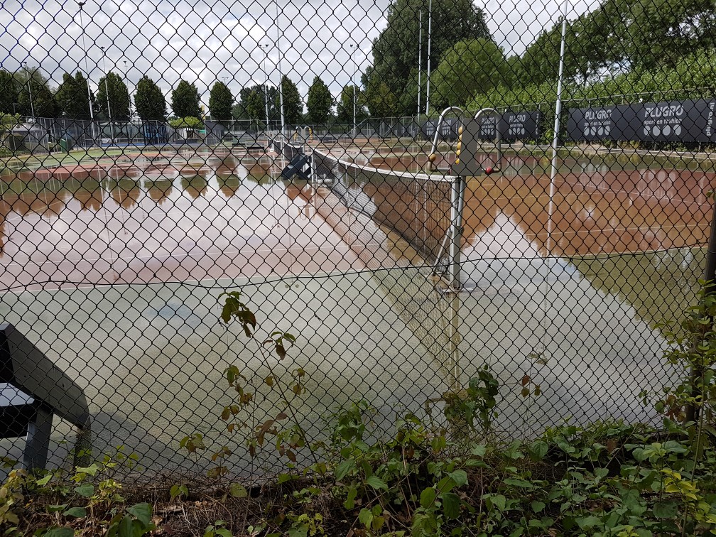Wateroverlast TV Heksenwiel Haagse Beemden