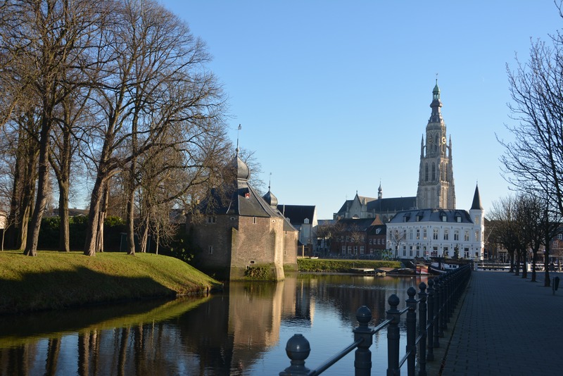 Spanjaardsgat onder een winterzonnetje