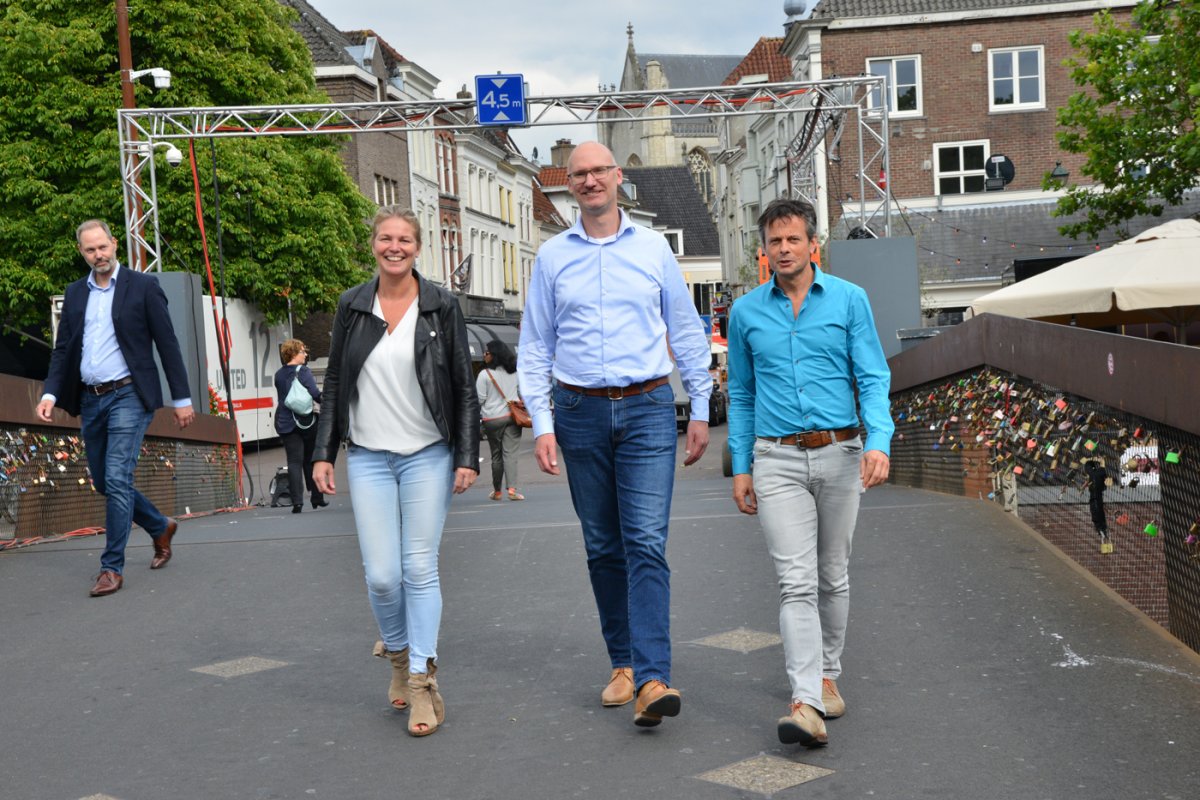 Monique Elst, Wijnand Nijs en Luuk Roozeboom.