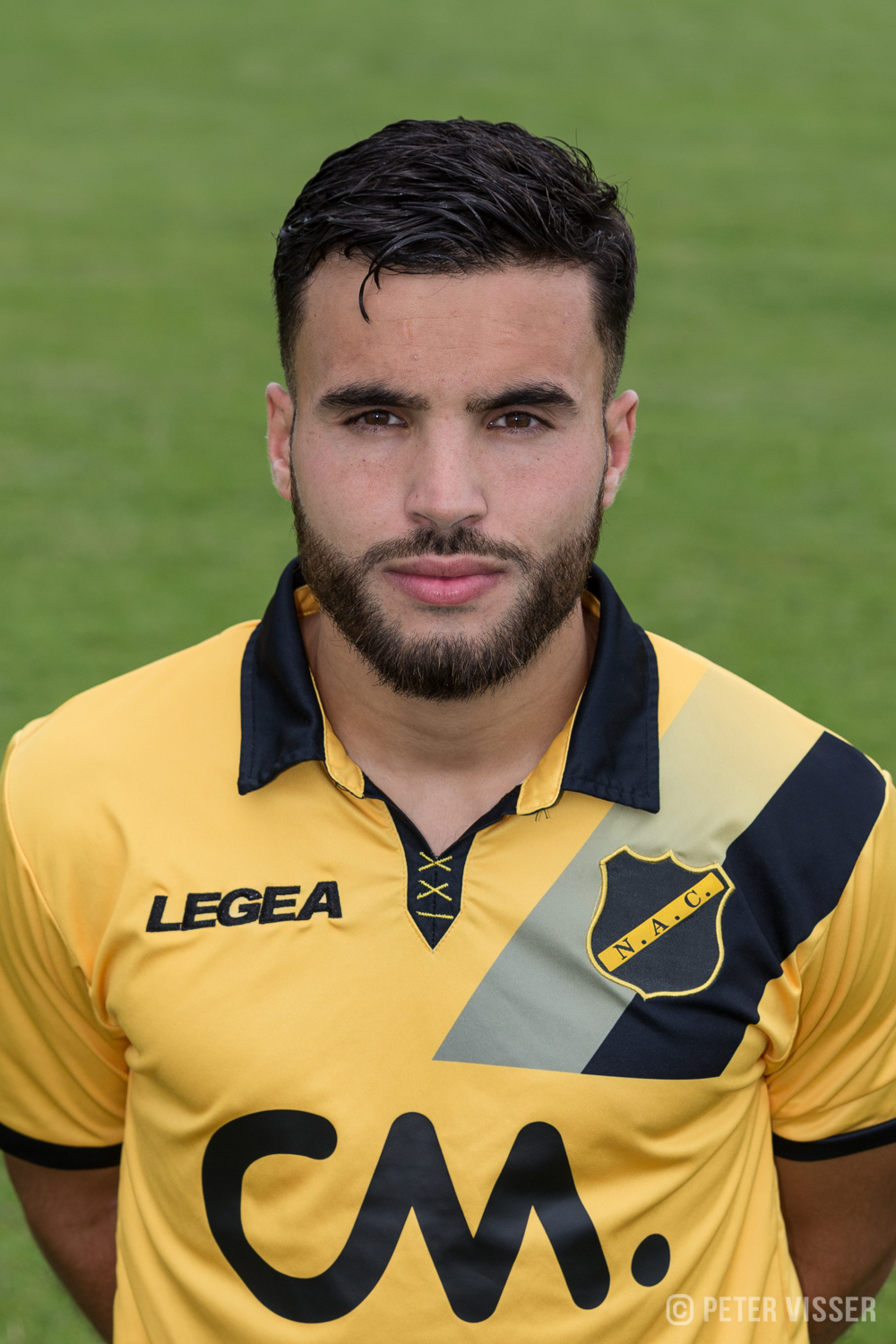 Mounir El Allouchi. Selectie NAC 2017-2018, eredivisie.