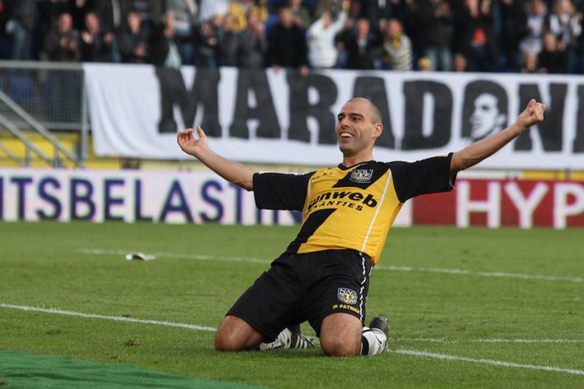 NAC won zondag de thuiswedstrijd tegen Excelsior met 2-0 foto Peter Visser