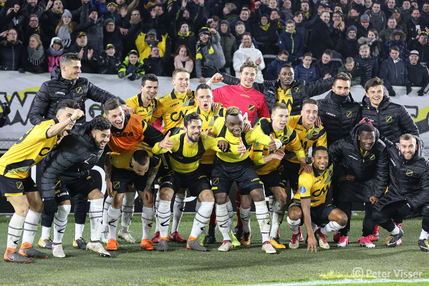 NAC heeft voor de tweede keer in dit seizoen van Feyenoord gewonnen. Op 3 maart werd het in het eigen Rat Verlegh Stadion 2-1.