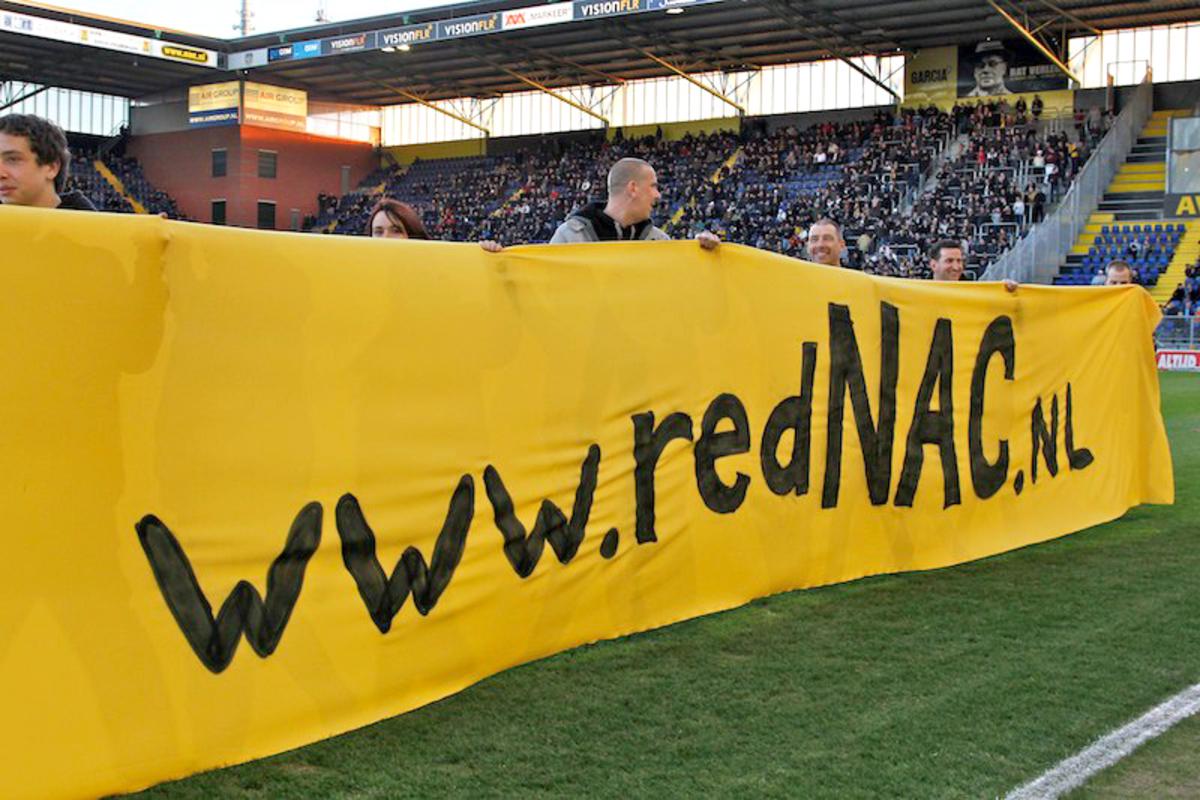 NAC verloor zaterdag 19 maart met 0-1 van Groningen. foto Peter Visser