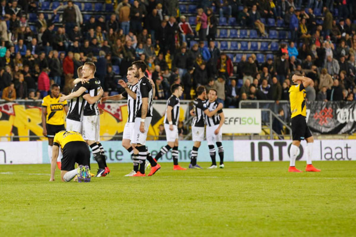 NAC verliest met 1-3 van Heracles en lijkt veroordeeld tot de nacompetitie.