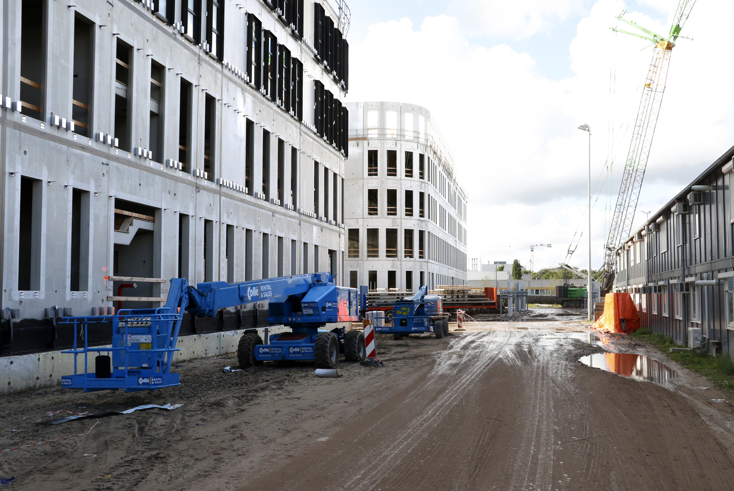 Het Amhia in aanbouw, spetember 2017.