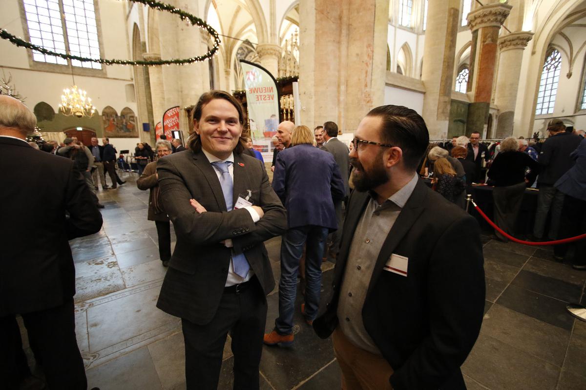De nieuwjaarsreceptie van de gemeente Breda, zondag 3 januari 2016.