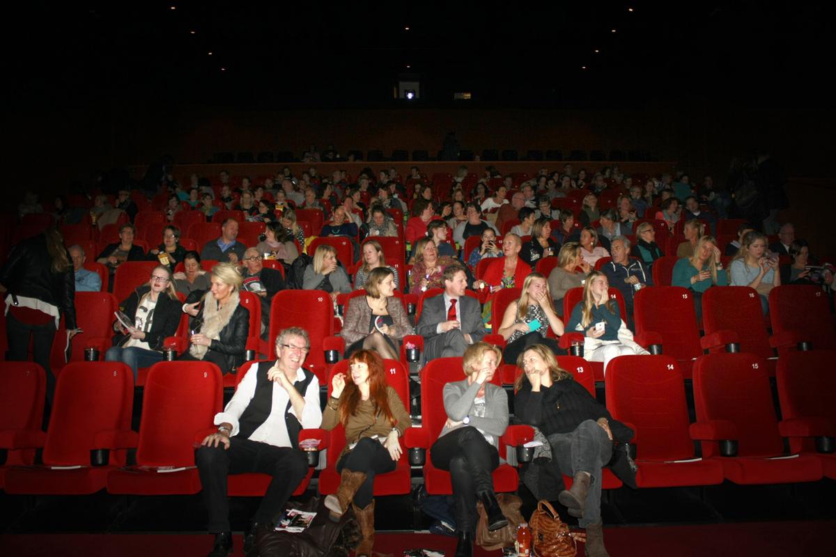 De publiekspremière van Onder het Hart in Breda op woensdag 14 januari 2015.
