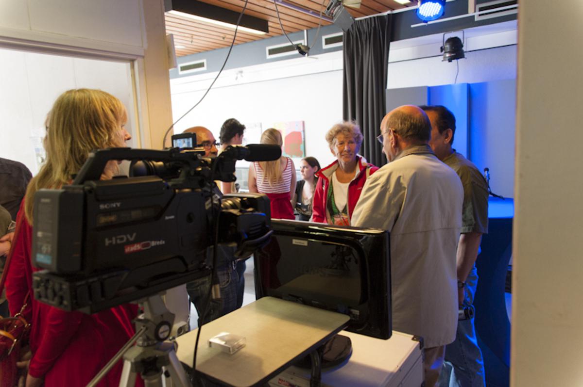 Open dag bij StadsRTV. foto Guido van der Kroef