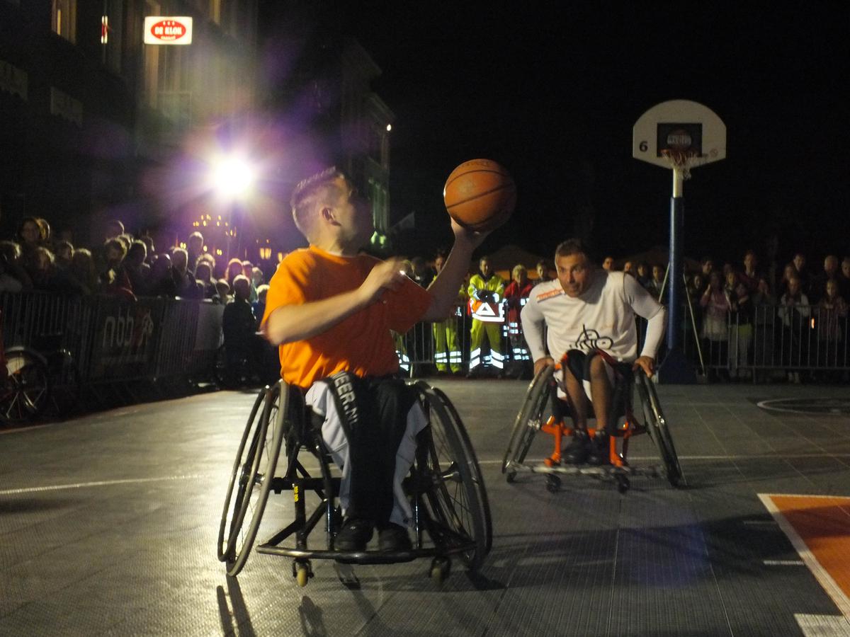 De openingsceremonie van de Paragames in Breda. foto Walter van Arendonk