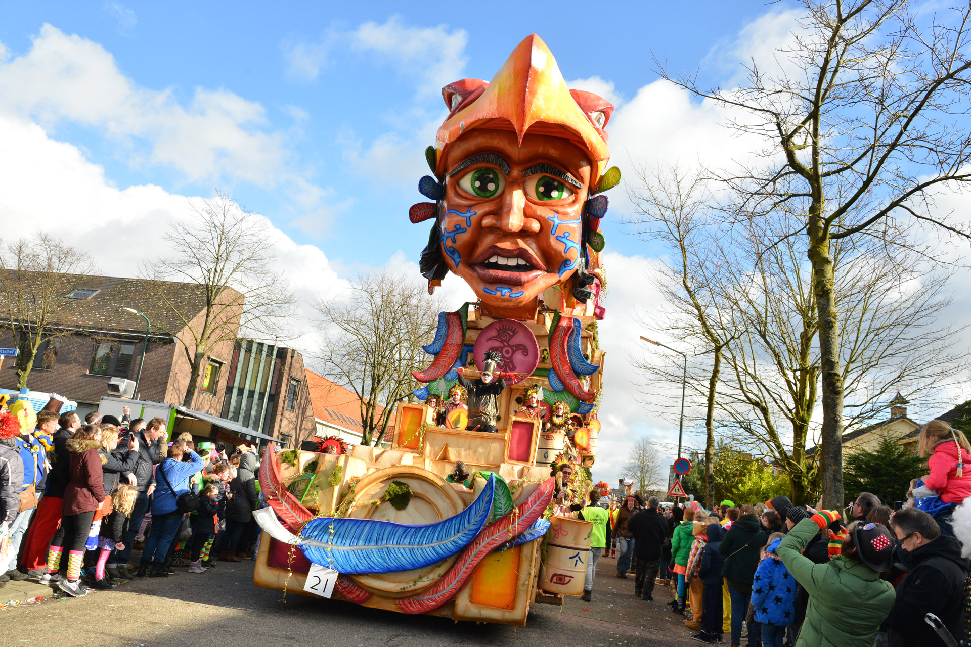 De Optocht van Boemeldonck, 11 februari 2018.