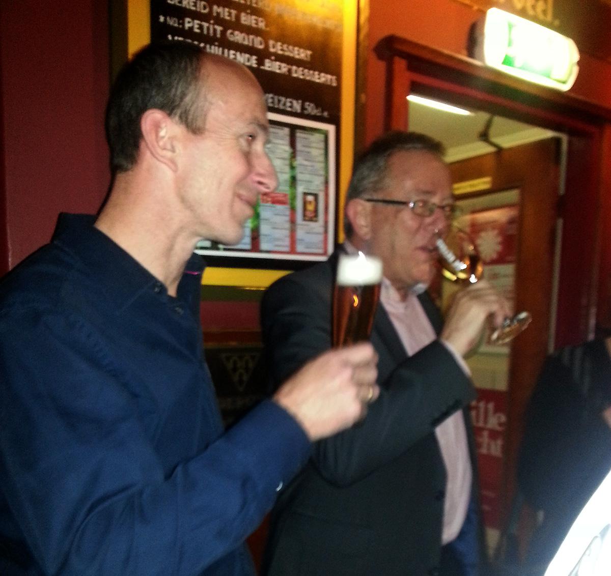 Orson de Jongh en Bob Bergkamp