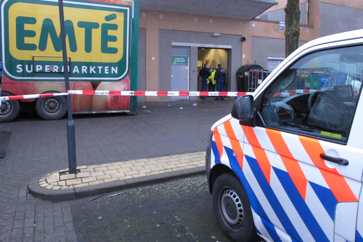 De EMTE aan de Heksenwaag bij Heksenwiel is vrijdag 3 januari overvallen. foto Wijnand Nijs