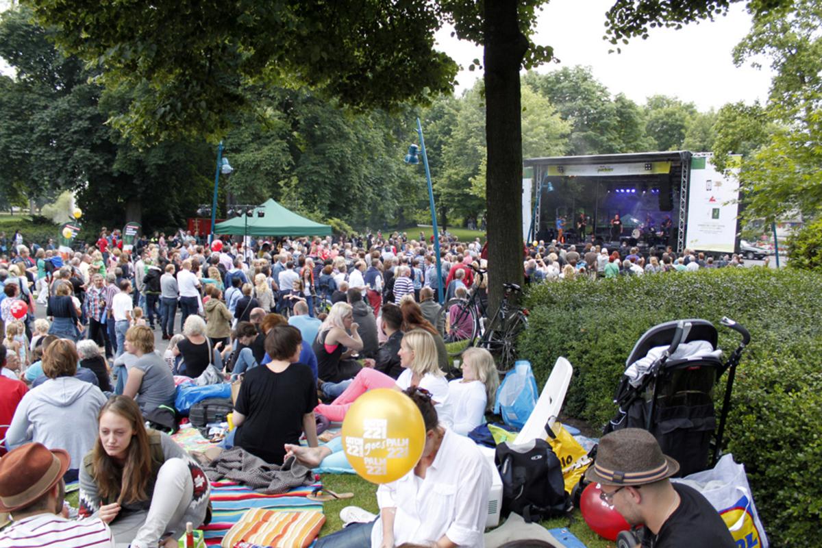 VOF de Kunst trapte editie 2013 van de Parkies in het Valkenberg af. foto Raymond Tillieu