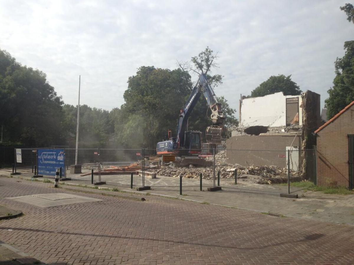 Het postkantoor aan de Viandenlaan is er geweest. foto Twitter.com/Faboul0usday