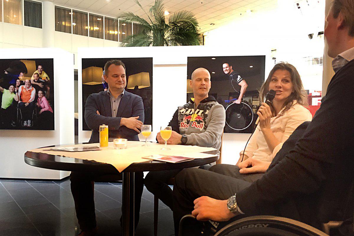 Wethouder Van den berg, Jurgen van den Goorbergh, Monique Velzenboer