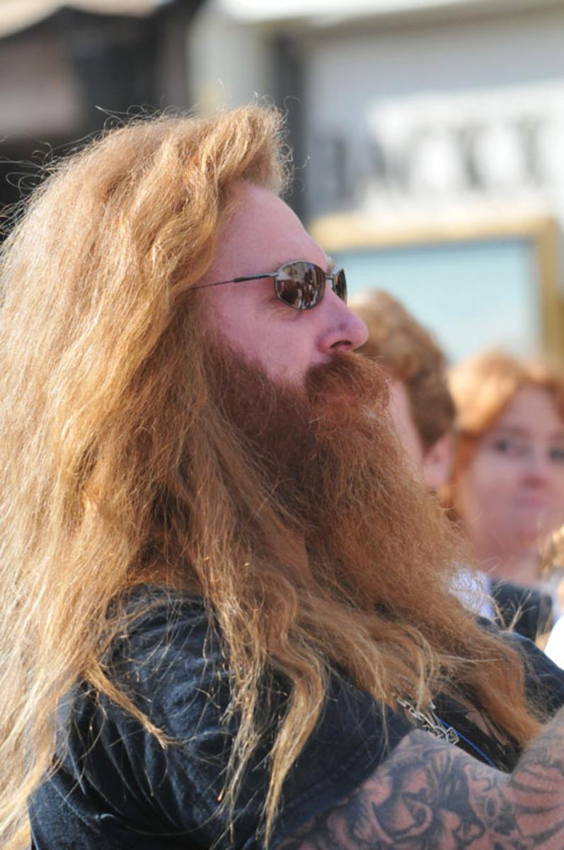 Man met rood haar foto Perry Roovers