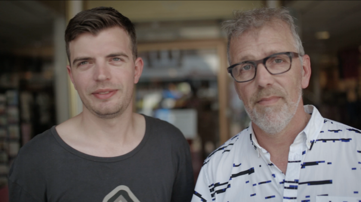 Ralf Verheul en Rob van Uden van Kamu.