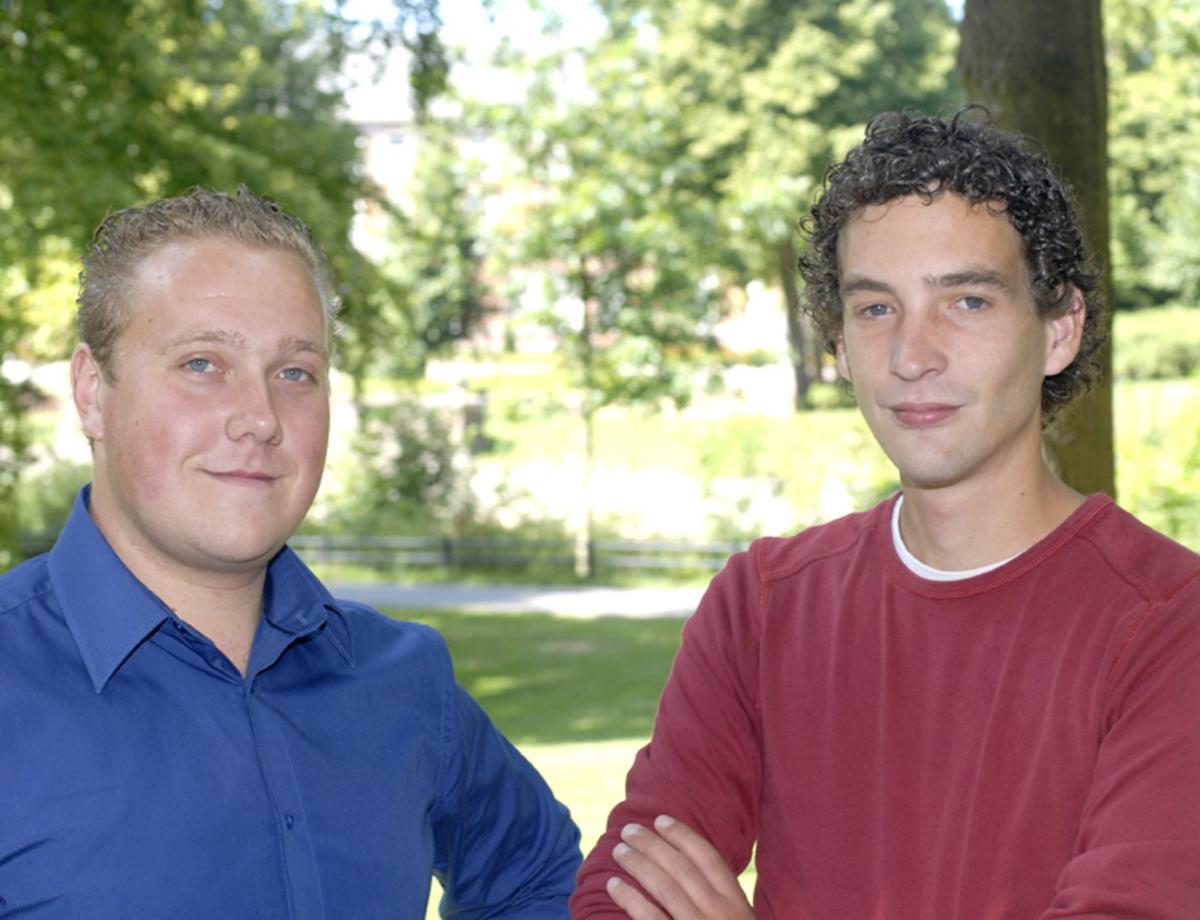 Thierry Aartsen en Michel Spekkers. foto Wijnand Nijs
