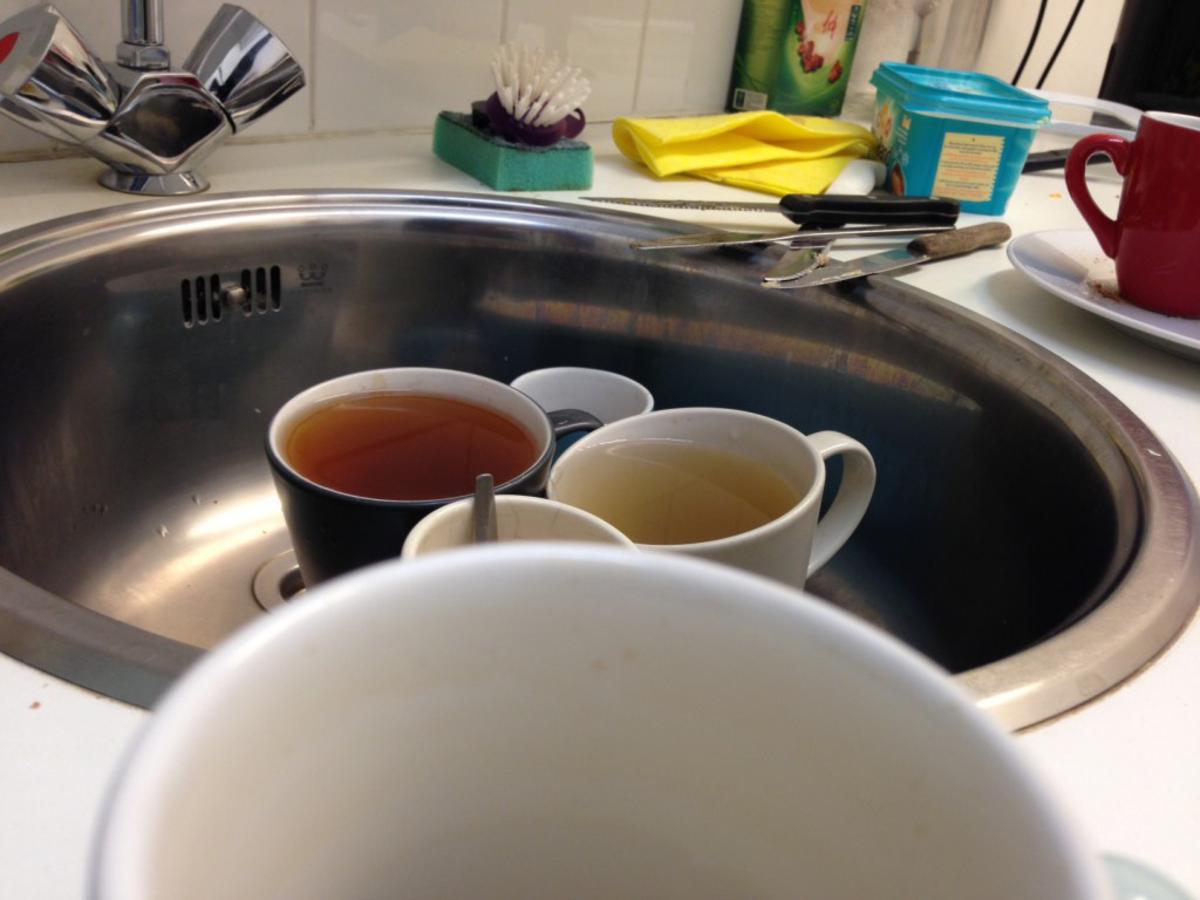 Studentikoze keuken. foto Wijnand Nijs