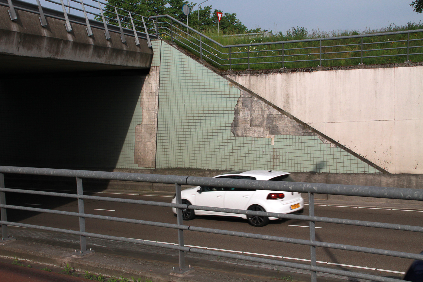 De Tunnel in de Westerparklaan, mei 2017.