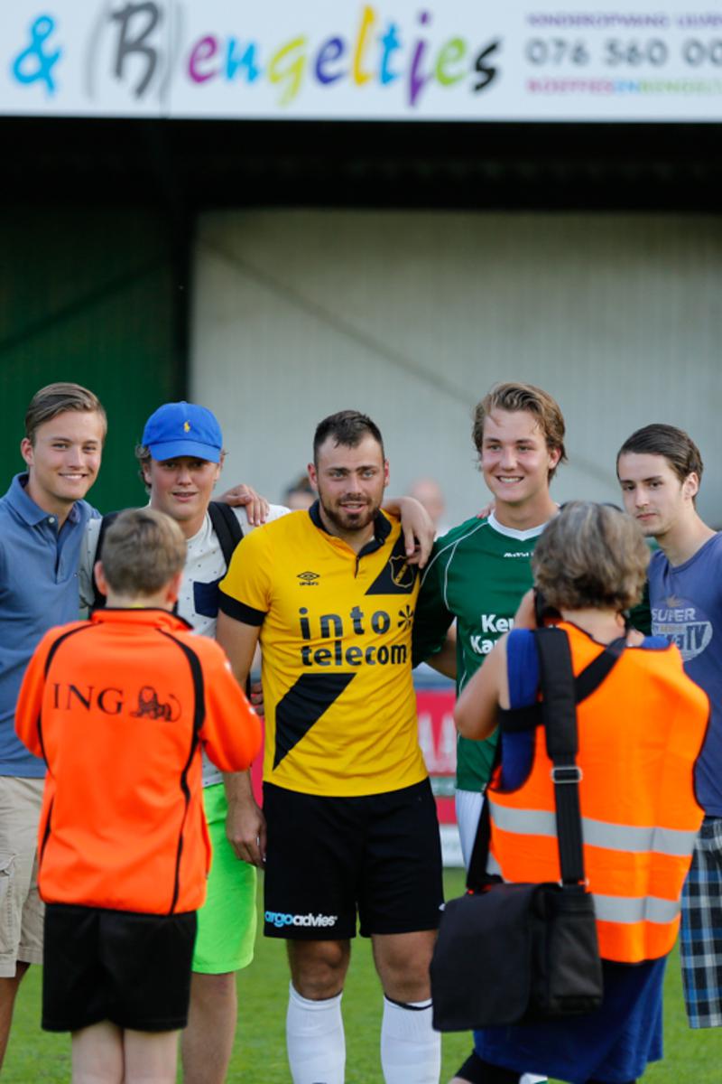 NAC oefende 30 juni tegen UVV. In Ulvenhout werd het 0-16.
