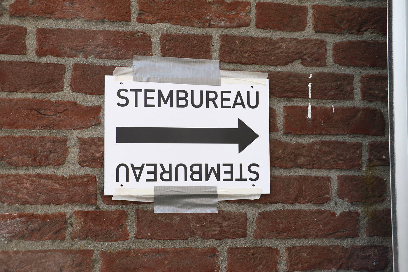 De Tweede Kamerverkiezingen in Breda, woensdag 15 maart 2017.