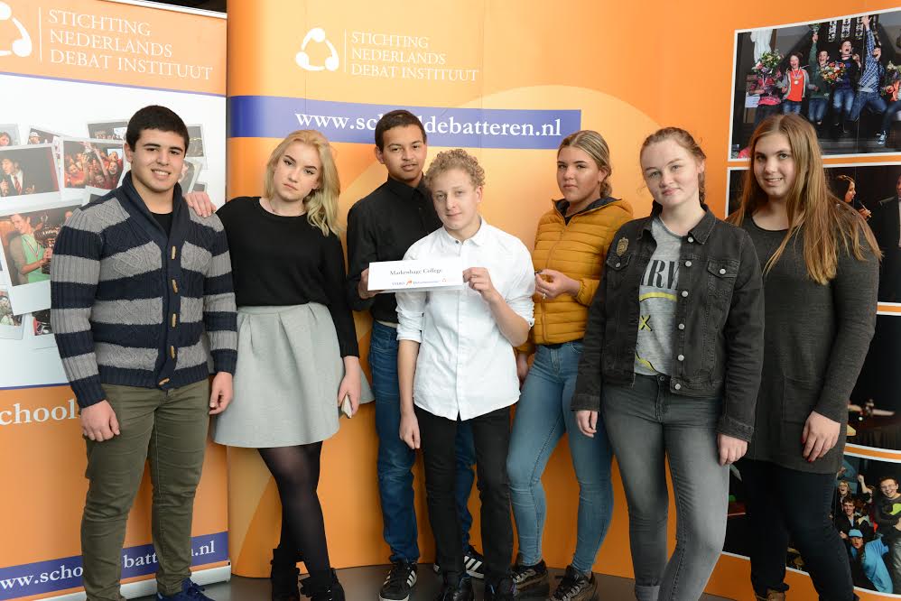 De deelnemers van het Markenhage College Breda