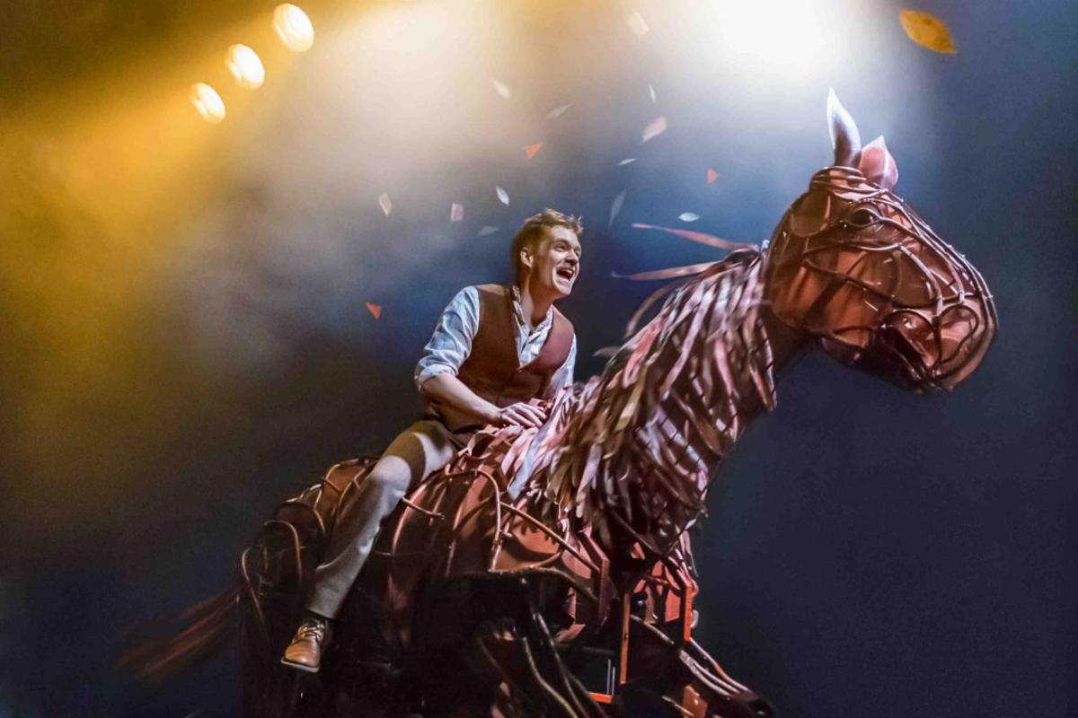 Theaterfenomeen War Horse ook in Breda . foto Joop van den Ende Producties