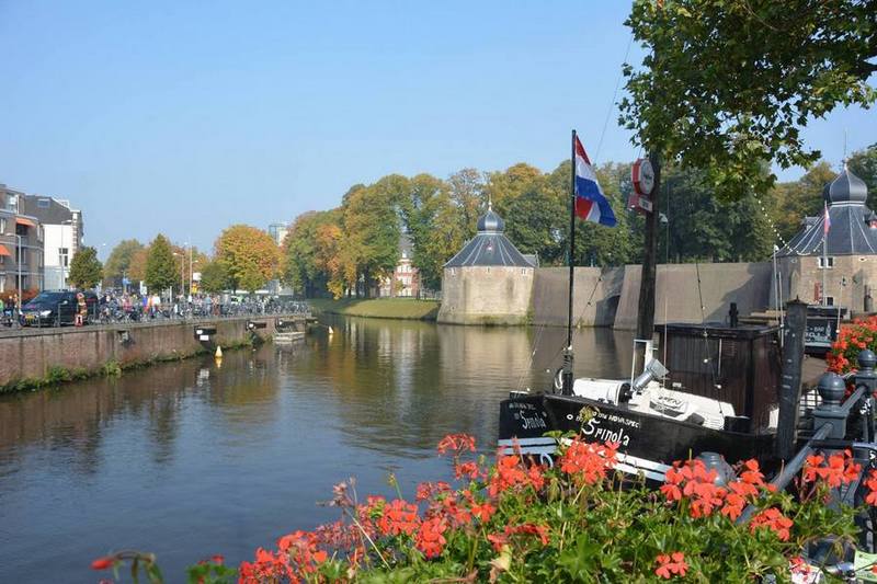Spanjaardsgat in Breda onder een heerlijk zonnetje