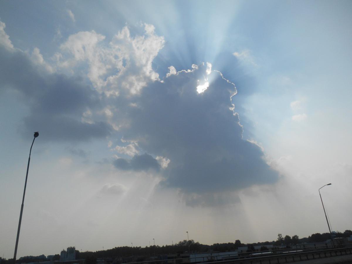 Stuivertje wisselen zon en wolk