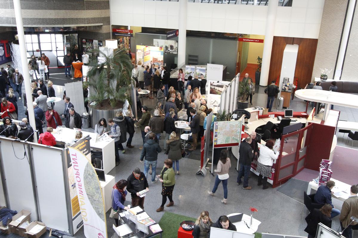 De Woonmarkt in het Stadskantoor.