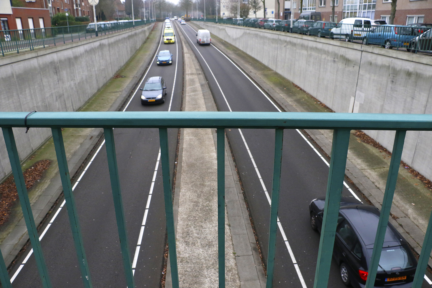 De Zuidelijke Rondweg, vrijdag 12 januari 2018.