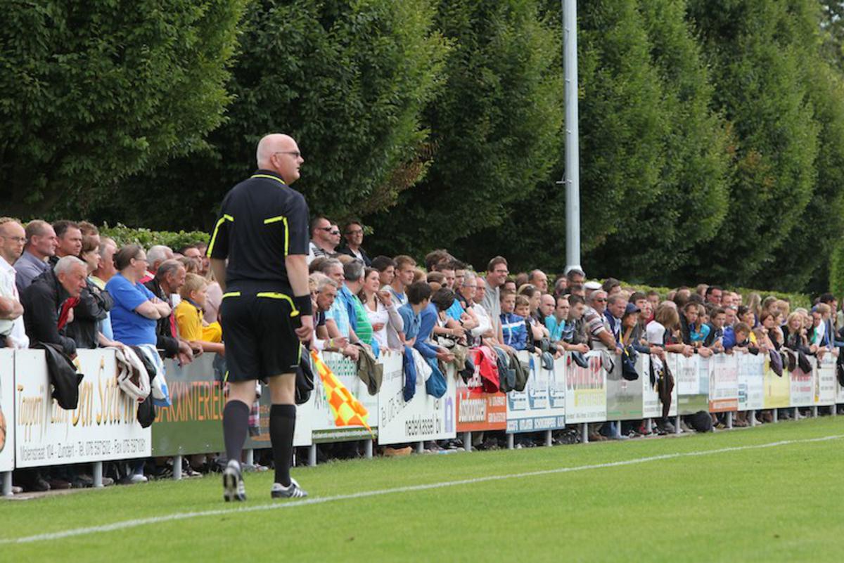 NAC won de eerste oefenwedstrijd in voorbereiding op het nieuwe seizoen 2011-2012 foto Peter Visser