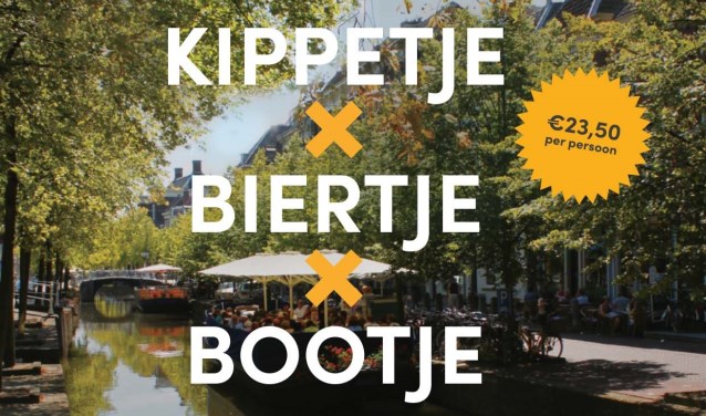 Kippetje, biertje, bootje. Een mooie formule.