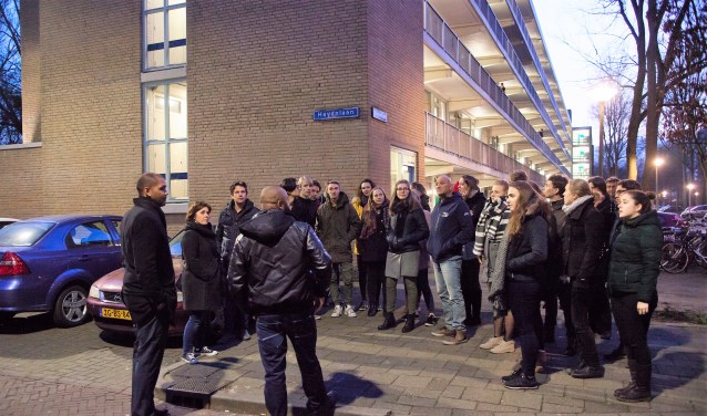 Glenn Weisz en zijn studenten gingen eerder dit op stap in Buitenhof. Hun bezoek leidde tot meerdere plannen.