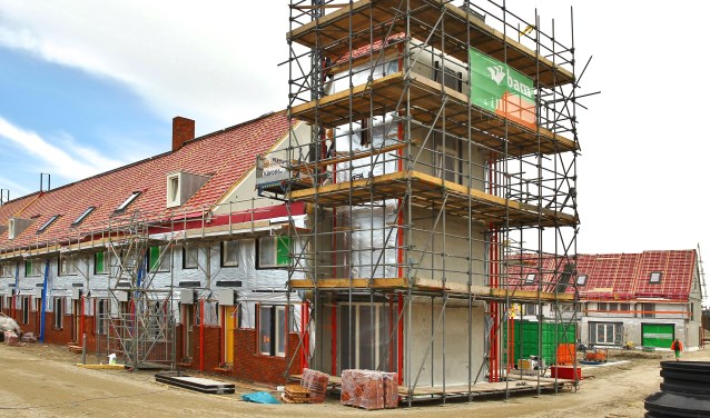 In Delft worden momenteel volop woningen gebouwd, dit betreft alleen geen sociale woningbouw.