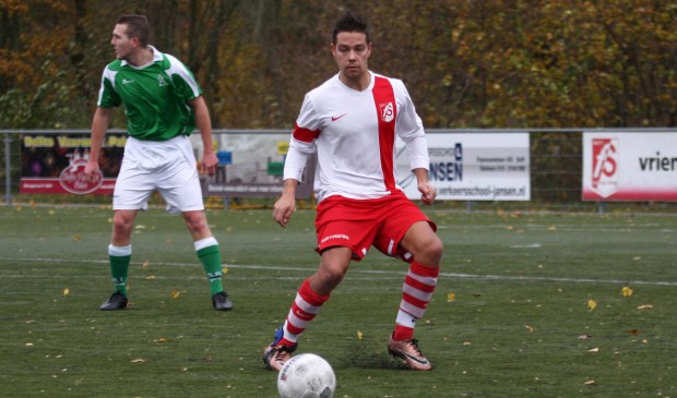 Full Speed speler Tim Bosselaar klaar voor de juiste aanname.