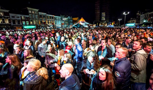Het wordt een grote, gezellige boel op de Markt in Delft.