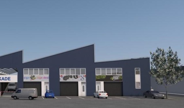 Garageboxen en bedrijfsruimten van nieuwbouwproject ´Schiekade´.