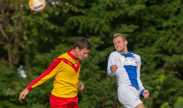 Remco Pruijsers heeft het ontzettend naar zijn zin bij DSVP. "Ik heb niet de ambitie en niet de kwaliteit om op veel hoger niveau te spelen. Voor mij is er dus geen mooiere club te bedenken dan DSVP." (foto: Roel van Dorsten)