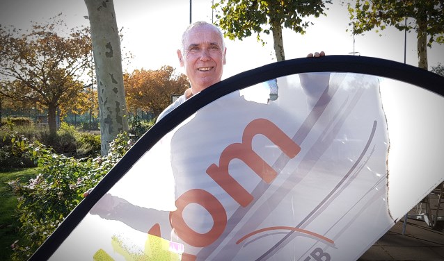 Cees van Velzen koos na het voetbal en volleybal voor tennis bij DTB