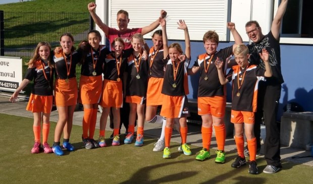 De D1-junioren van Lynx.