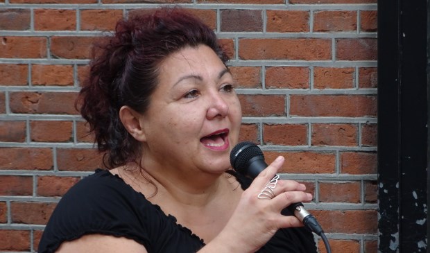 Zangeres Mandy Eastend.