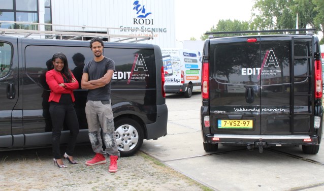 "We rijden nu rond in een auto die precies past bij de uitstraling van ons bedrijf."