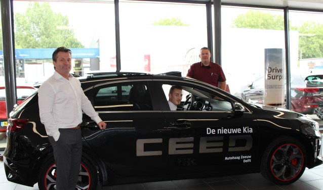 Naast de Niro, Sportage en Picanto is nu ook de gloednieuwe Kia Ceed te zien bij Kia Autohaag Zeeuw. (Foto: EvE)
